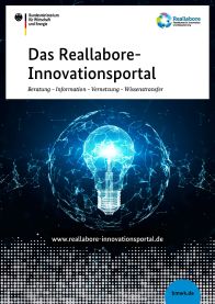 Infobroschüre Reallabore-Innovationsportal_Titelseite