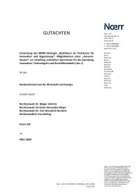 Möglichkeiten einer Generalklausel_Titelseite