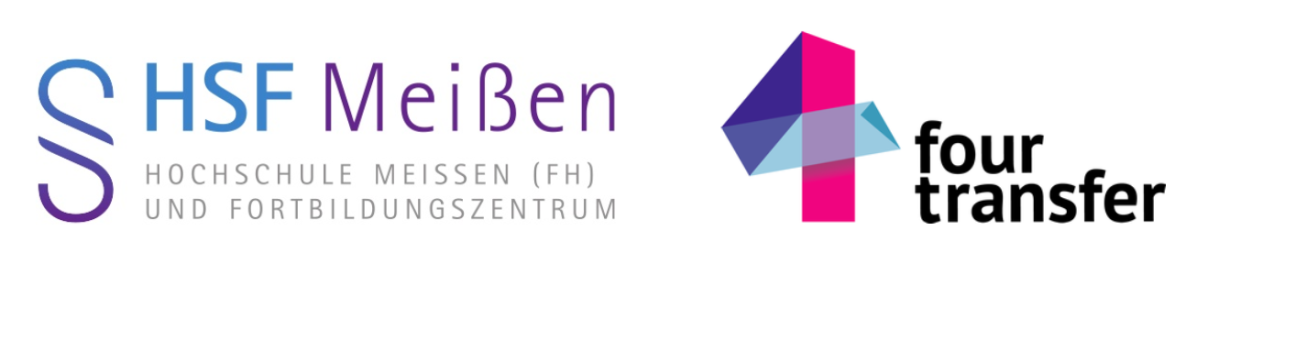 Logo 4transfer & HSF Meißen Logo 4transfer & HSF Meißen