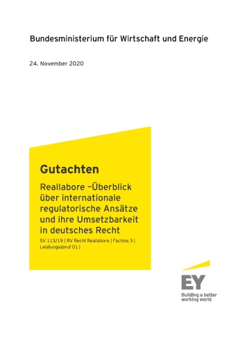 Internationale regulatorische Ansätze_Titelseite Internationale regulatorische Ansätze_Titelseite